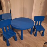 Masa + 2 scaune ikea pentru copii
